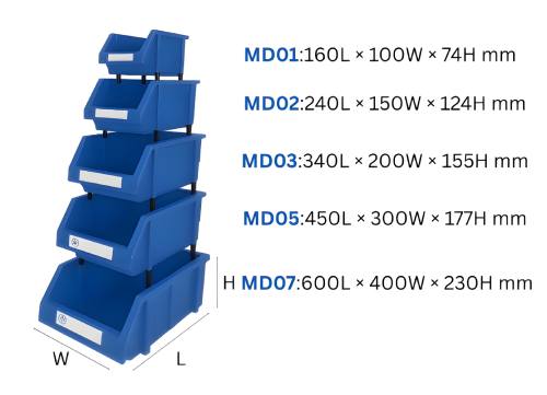 Storage Bins – Stackable Plastic Storage Bins in UAE