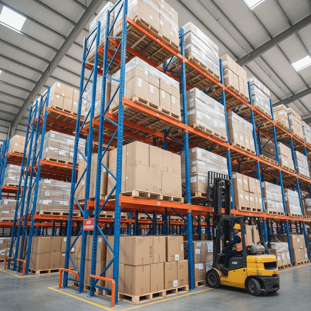 Best Mezzanine Floor Systems UAE | Heavy Duty Warehouse Storage Racks