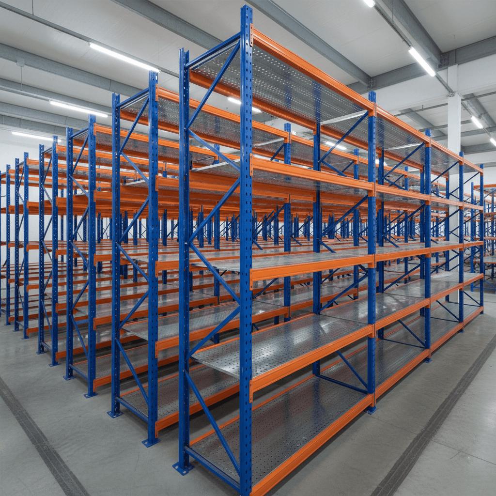 Long Span Shelving Racks with Galvanized Iron