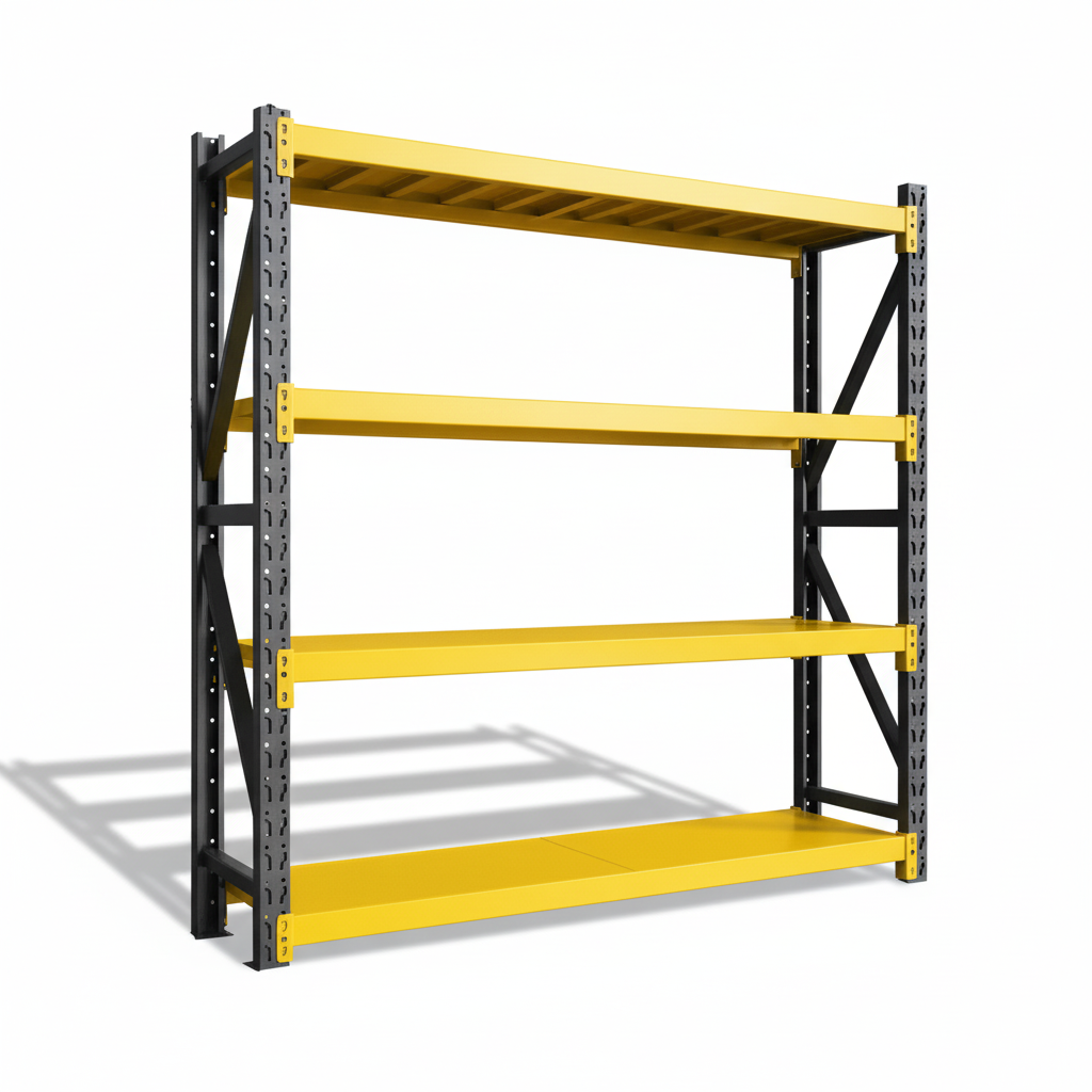 Yellow-Warehouse-Racks-Storage-In-UAE